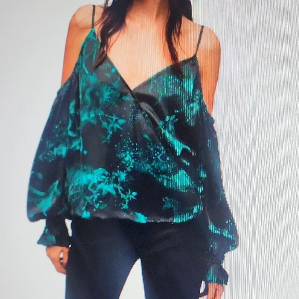 AllSaints Poppy Cosmic Top Size 2